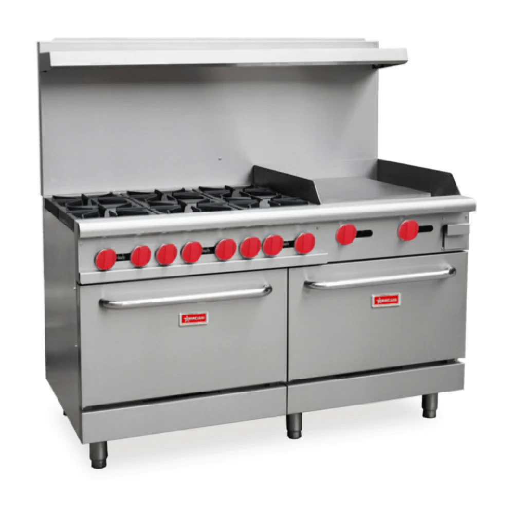 Omcan 46128 (CE-CN-0006-GL) Commercial Range LP Gas 60