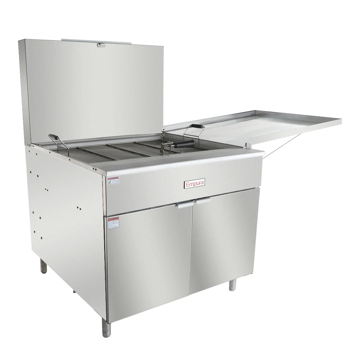 Empura Equipment EGDF-220_NAT 72 Inch Donut Fryer gas Open Fry Pot 220 lb Oil Capacity Empura Equipment EGDF-220_NAT 72 Inch Donut Fryer gas Open Fry Pot 220 lb Oil Capacity