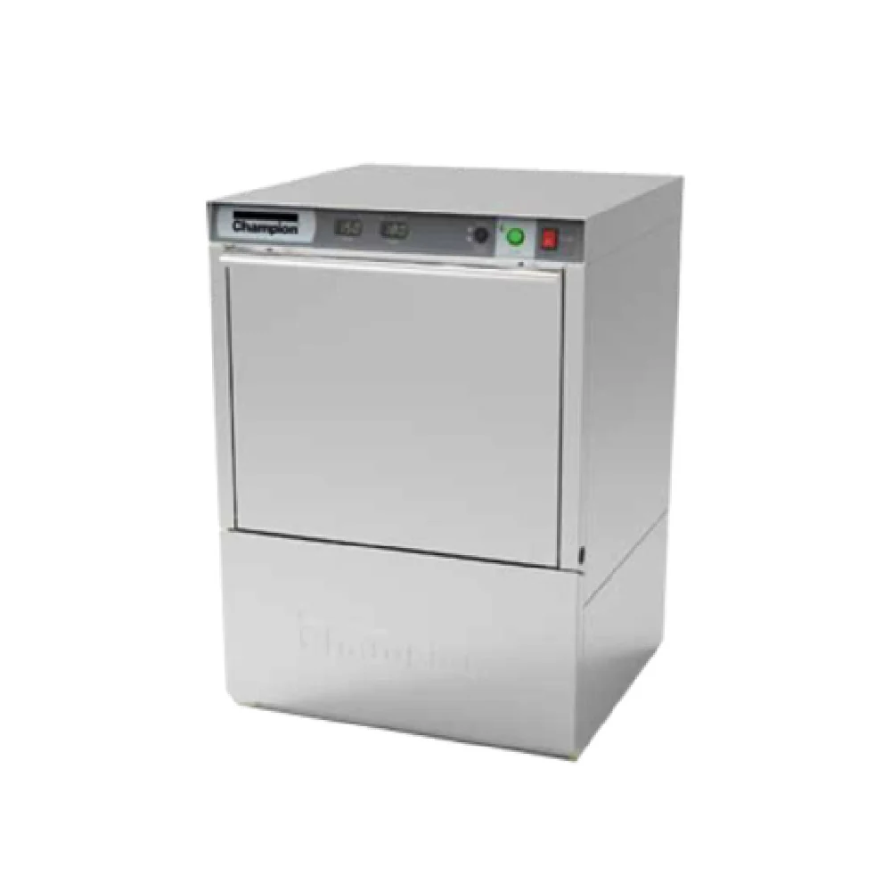 Champion UH130B 24 Inch Undercounter Dishwasher High Temperature Electric with Digital Monitoring