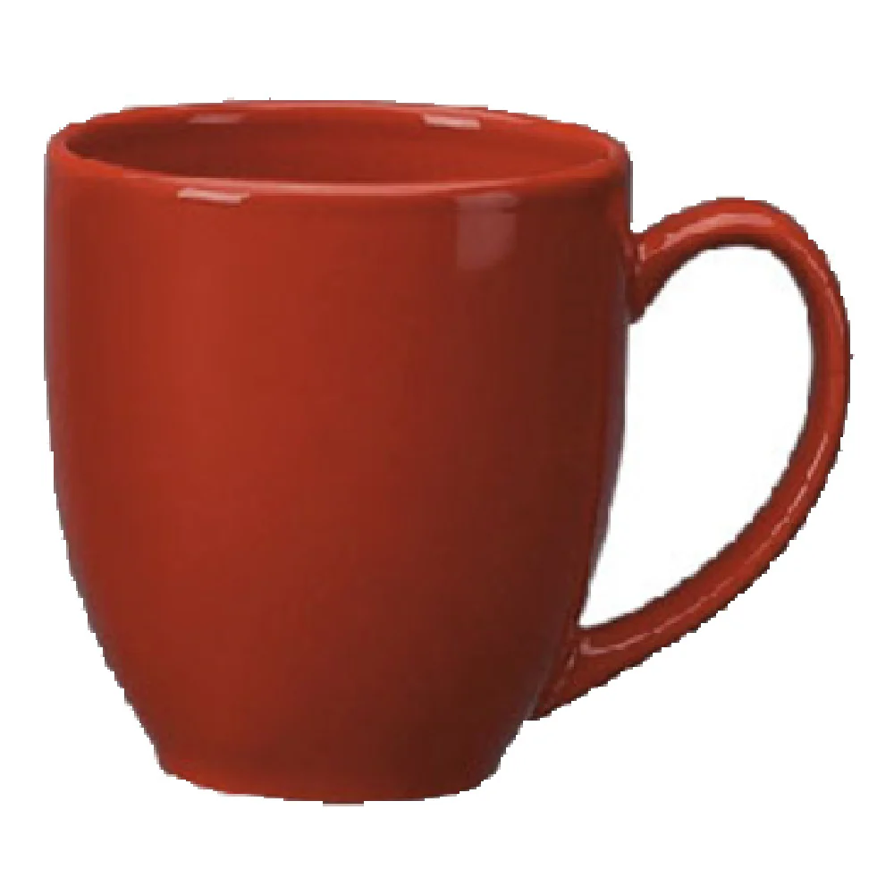 International Tableware 81376-2194 14 Oz Bistro Cup Round With Handle Ceramic Lead Free