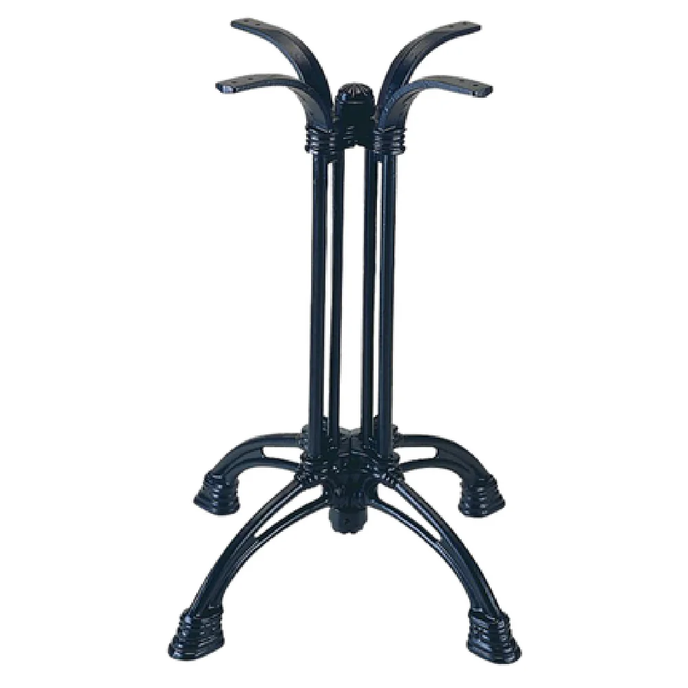 JMC Furniture TABLE BASE CAST IRON-TT-106 23-1/2 Inch Cross Base Indoor Use Cast Iron