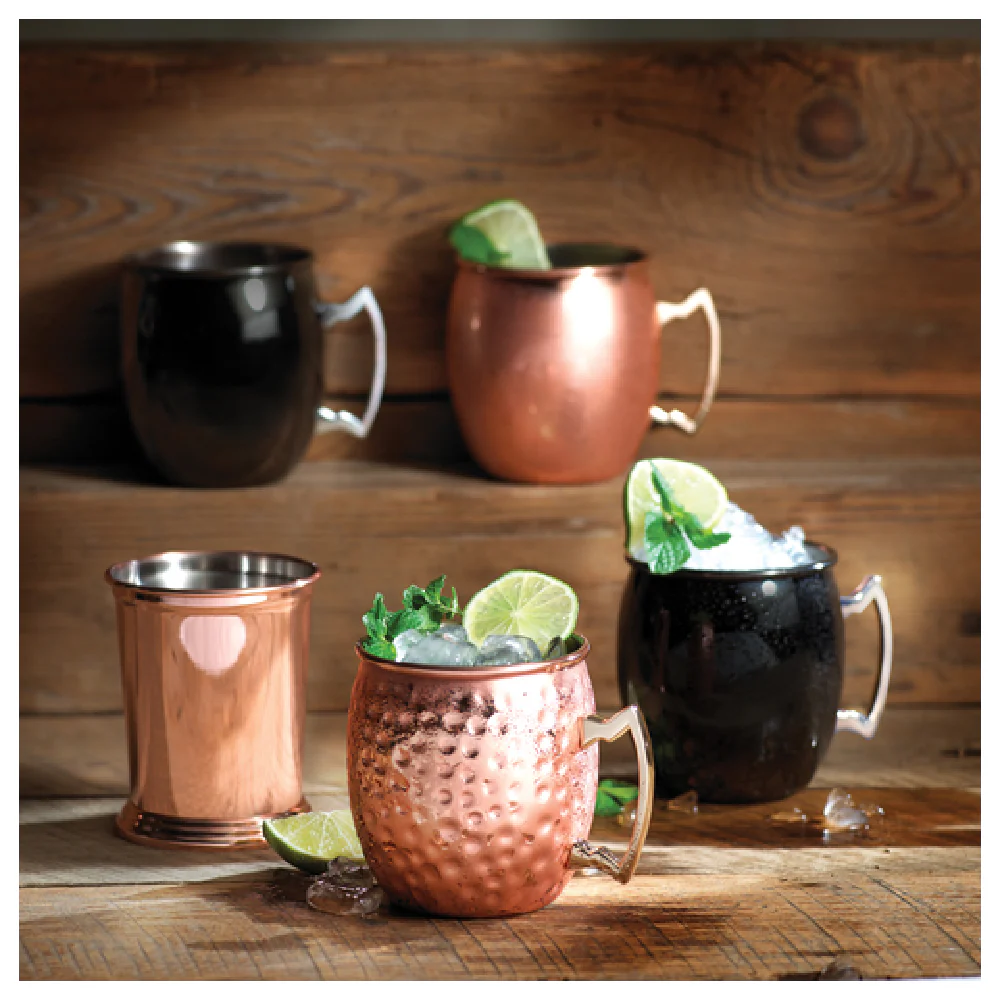 Arc Cardinal CA364 16 Oz Moscow Mule Cup Antique Finish Stainless Steel Arc Cardinal CA364 16 Oz Moscow Mule Cup Antique Finish Stainless Steel