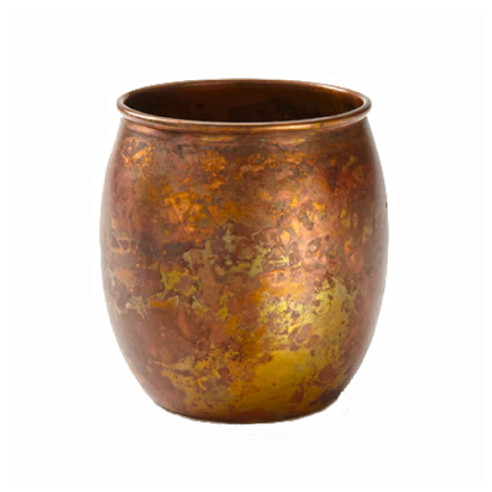 American Metalcraft ACTH 14 Oz Moscow Mule Tumbler Antique Copper Hammered Finish