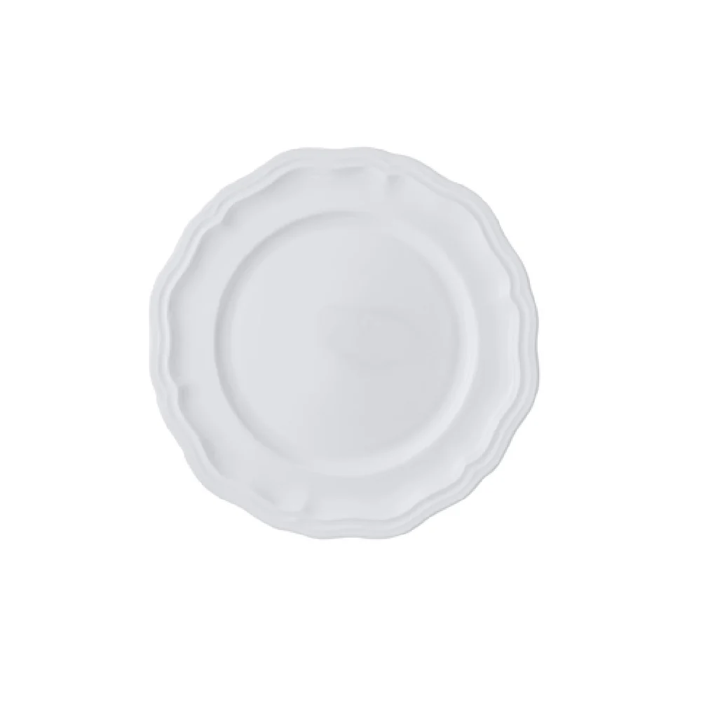 Steelite 6252FP812 9.0 Inch Rim Plate Porcelain Round - Adelina Folio