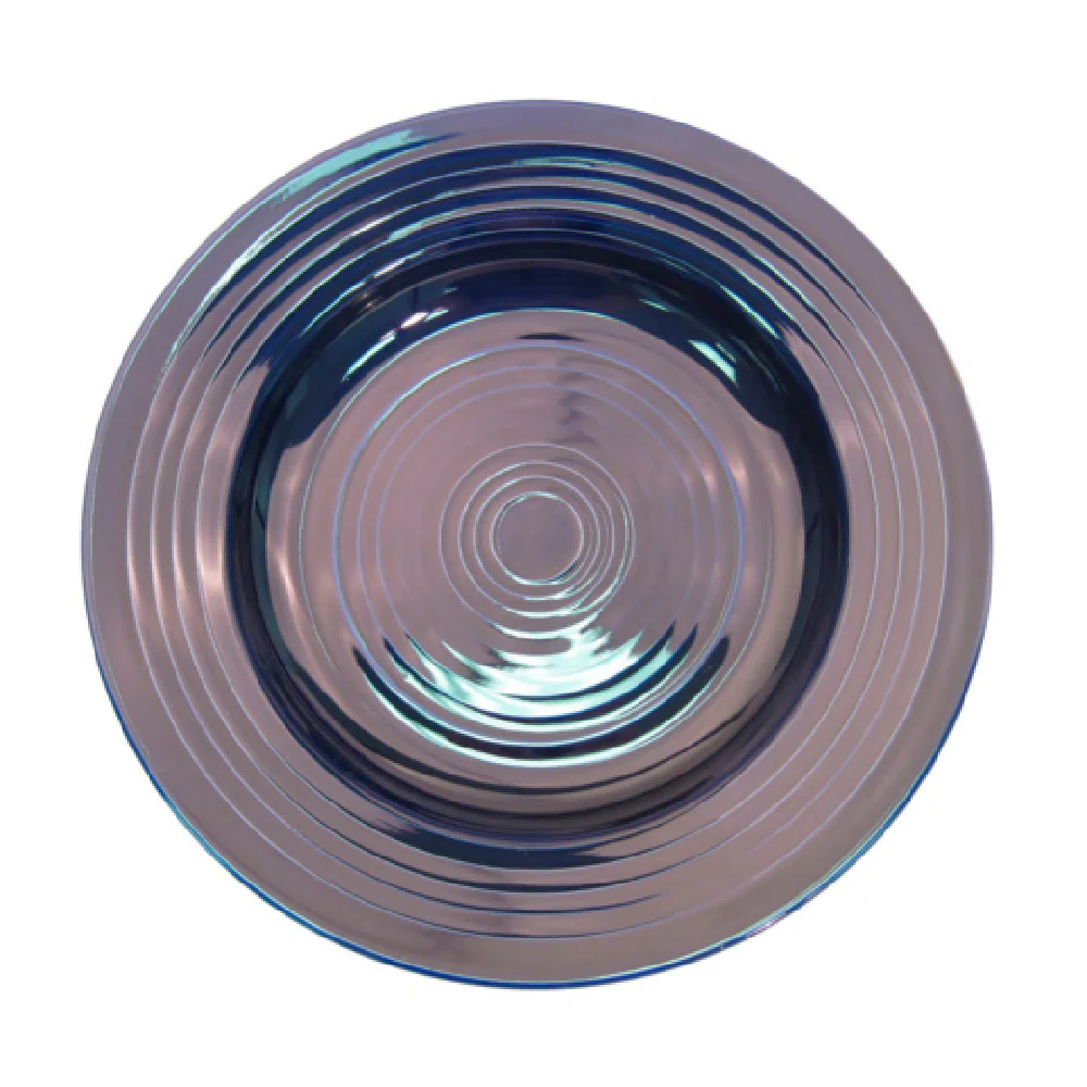 CAC China TG-120-CBU 12 Inch 22 Oz Round Pasta Bowl Embossed Porcelain Cobalt Blue CAC China TG-120-CBU 12 Inch 22 Oz Round Pasta Bowl Embossed Porcelain Cobalt Blue