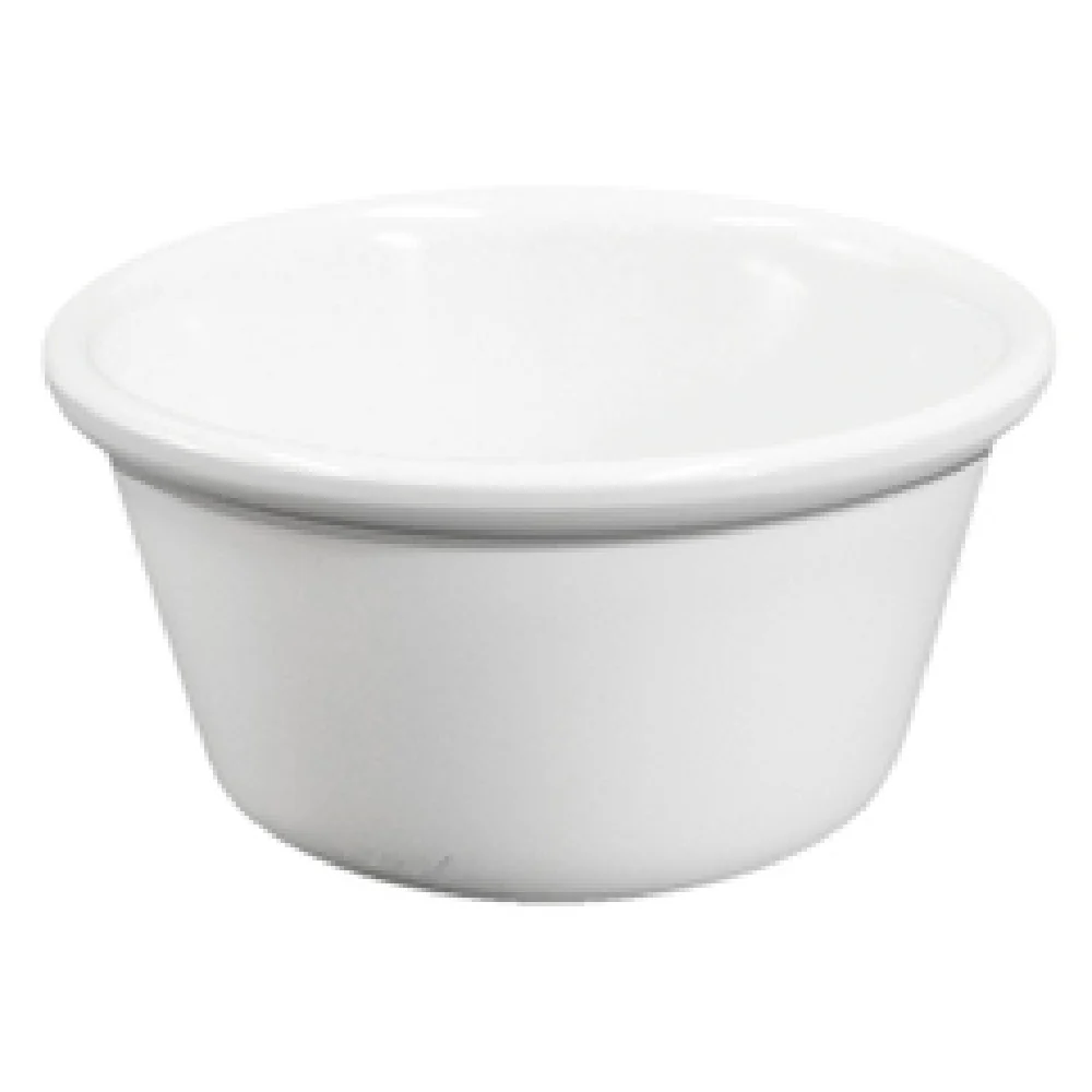 GET Enterprises B315SM-W 3 Oz Ramekin White Melamine Round Break Chip Stain Resistant GET Enterprises B315SM-W 3 Oz Ramekin White Melamine Round Break Chip Stain Resistant