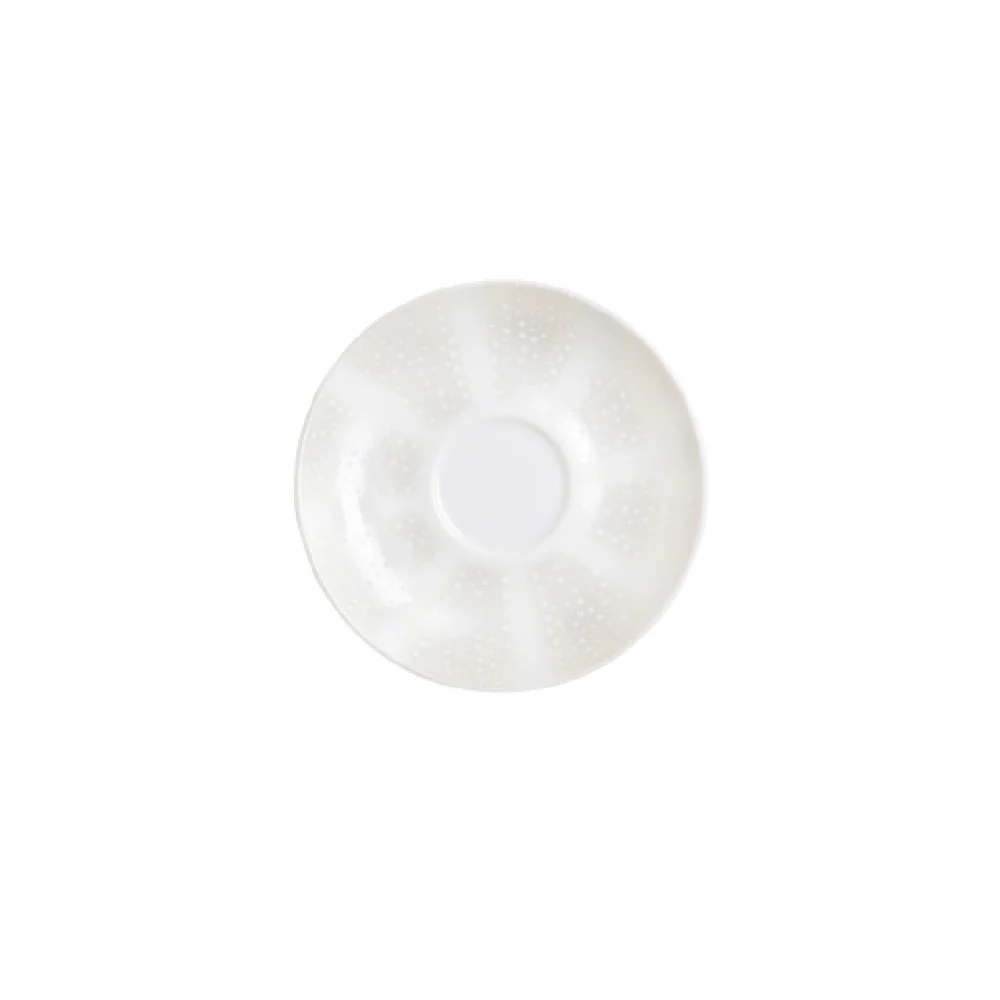 Steelite 82134AND0109 6.375 Inch Saucer Quill Round Bone China - 12 Packs Steelite 82134AND0109 6.375 Inch Saucer Quill Round Bone China - 12 Packs