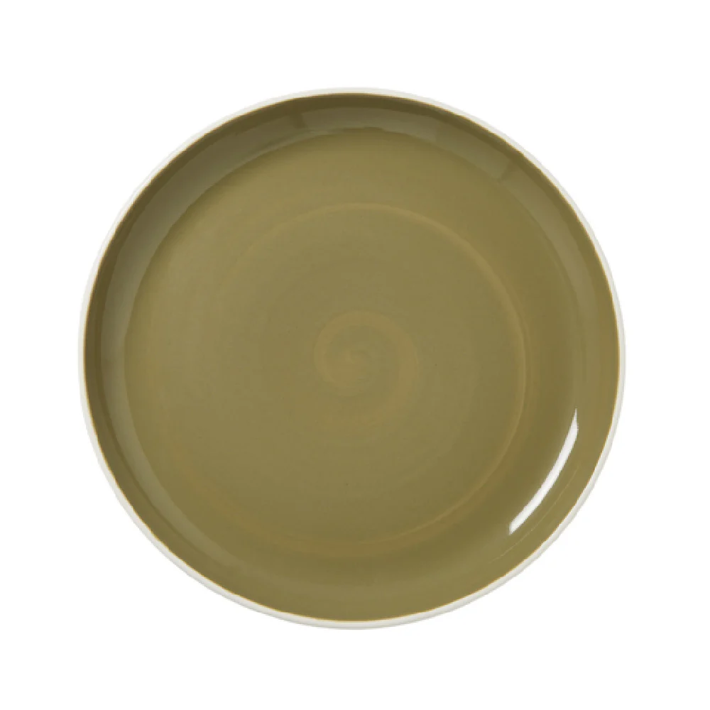 Steelite 12200639 11 Inch Nordic Coupe Plate Round with Nyx Olive Steelite 12200639 11 Inch Nordic Coupe Plate Round with Nyx Olive