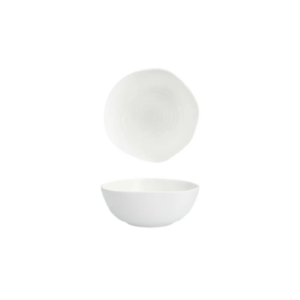 Fortessa 4700.F0000.05 4 Inch Organic Bowl Porcelain White 7oz Packs 24 Fortessa 4700.F0000.05 4 Inch Organic Bowl Porcelain White 7oz Packs 24