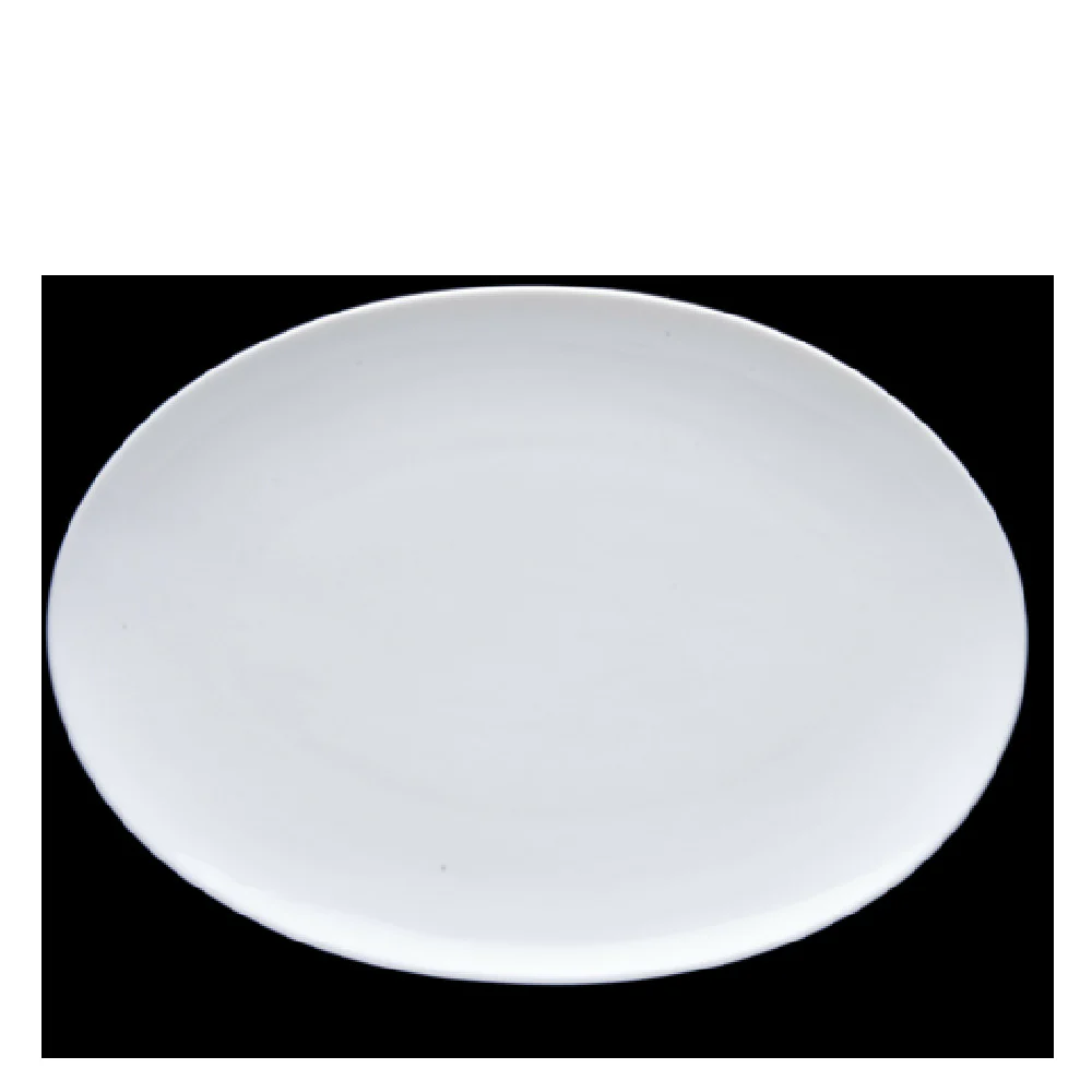 Fortessa 4000.F0000.13 13.25 Inch Coupe Plate Oval White China Fortessa 4000.F0000.13 13.25 Inch Coupe Plate Oval White China