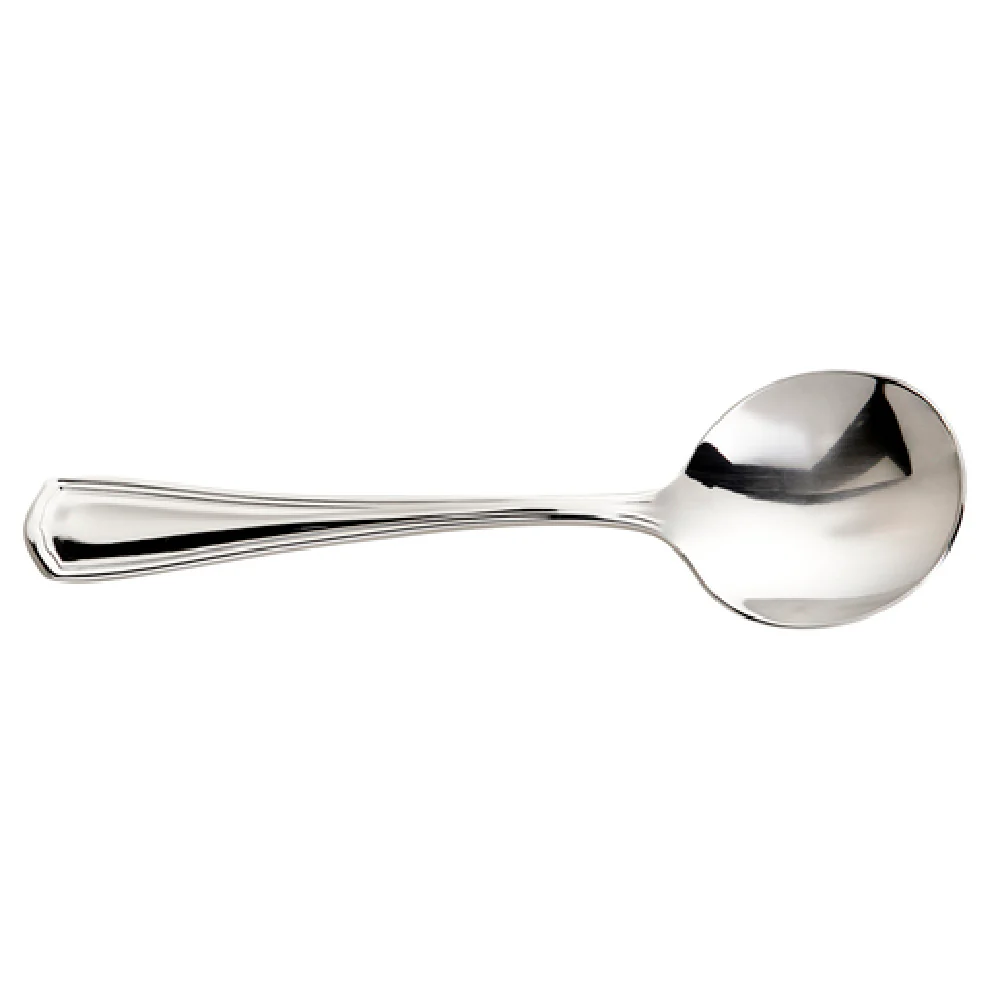 1880 Hospitality 2305SBLF 6 Inch Bouillon Spoon Fluted Border 18/10 Stainless Steel 1880 Hospitality 2305SBLF 6 Inch Bouillon Spoon Fluted Border 18/10 Stainless Steel