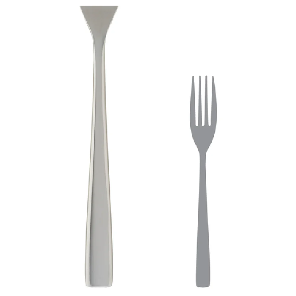 Steelite 5708SX023 7-3/8 Inch Salad Dessert Fork with 18/0 Stainless Steel