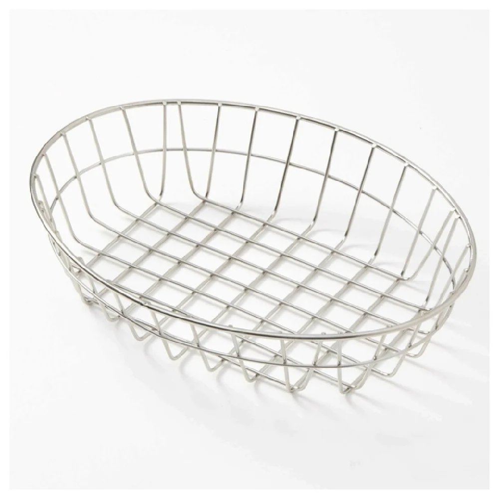 American Metalcraft GOVS811 11 Inch Oblong Metal Tabletop Basket Stainless Steel with Dishwasher Safe American Metalcraft GOVS811 11 Inch Oblong Metal Tabletop Basket Stainless Steel with Dishwasher Safe