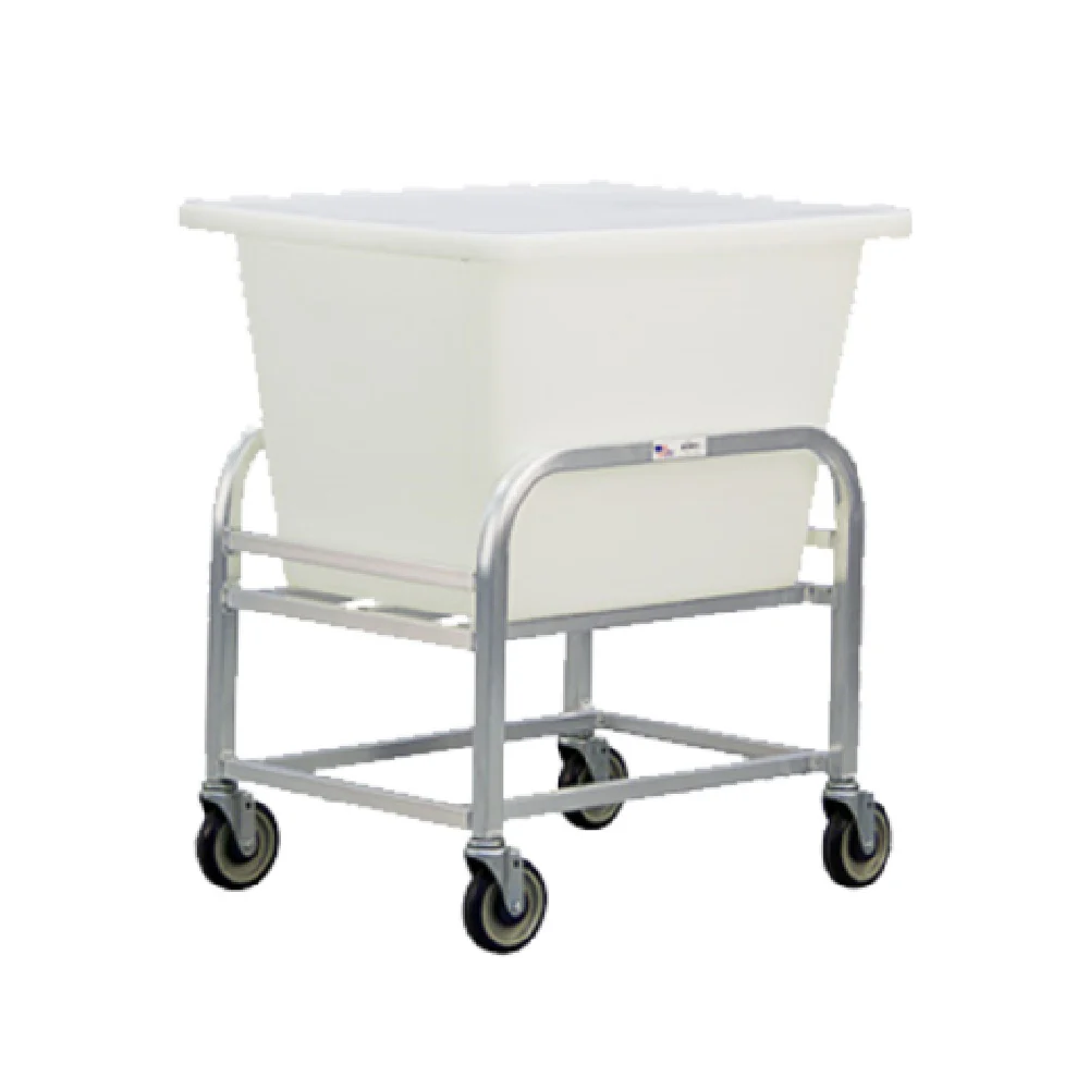 New Age Industrial 99272 22 Inch Bulk Cart Aluminum 6 Bushel Capacity