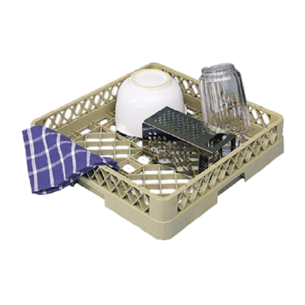 Vollrath TR1AA-19 19 Inch Open Dishwasher Rack with (2) Extender