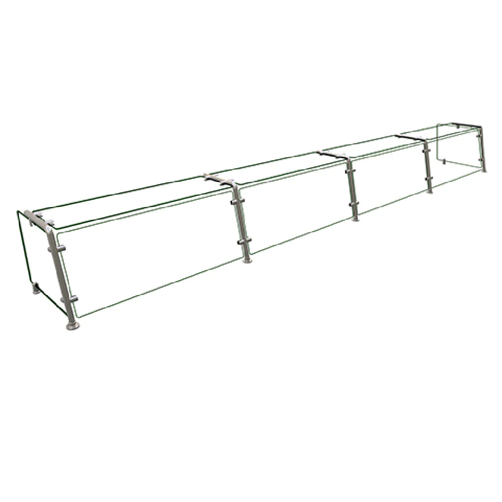 Hatco EP21-14418 144 Inch Stainless Steel Food Shield Full Service with Glass Hatco EP21-14418 144 Inch Stainless Steel Food Shield Full Service with Glass