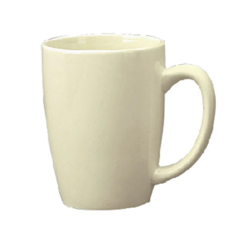 International Tableware 8286-01 14 Oz Endeavor Cup With Handle Ceramic White