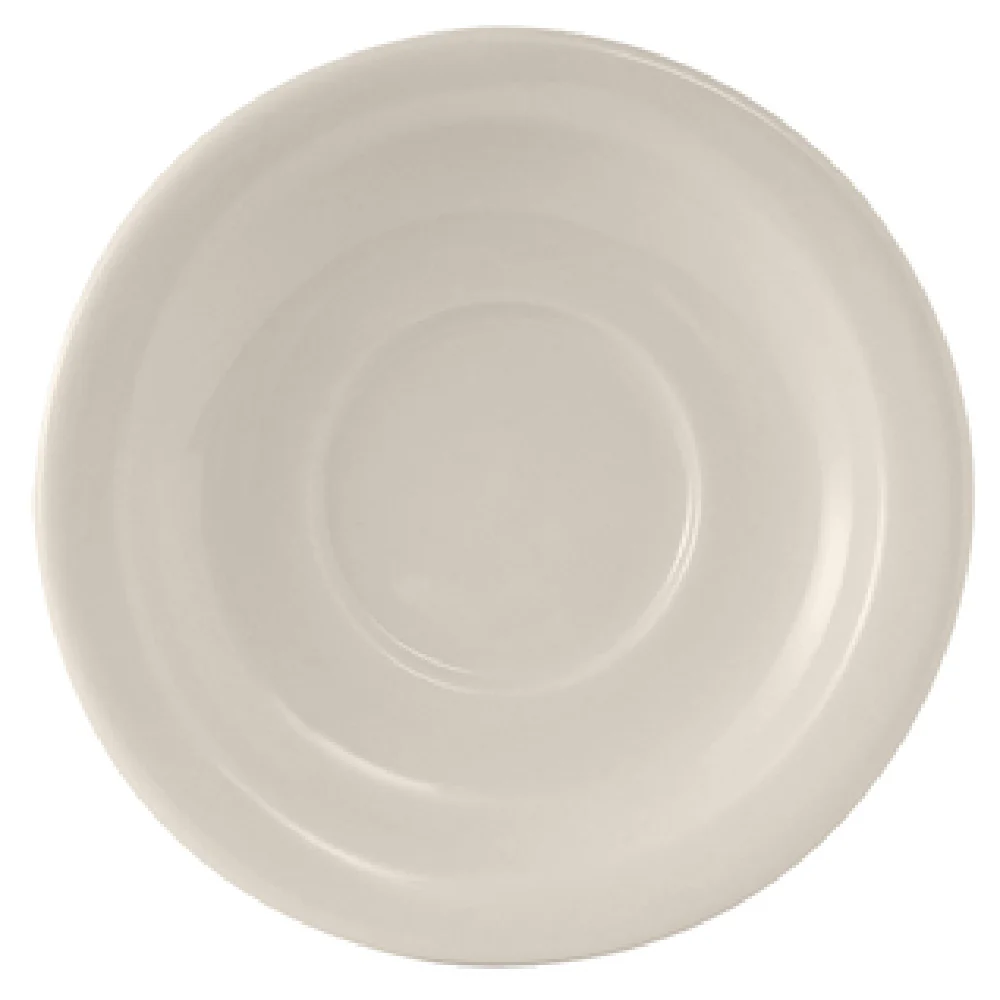 Tuxton TNR-002 5-1/2 Inch Diameter Saucer China Narrow Rim Lead-Free Tuxton TNR-002 5-1/2 Inch Diameter Saucer China Narrow Rim Lead-Free