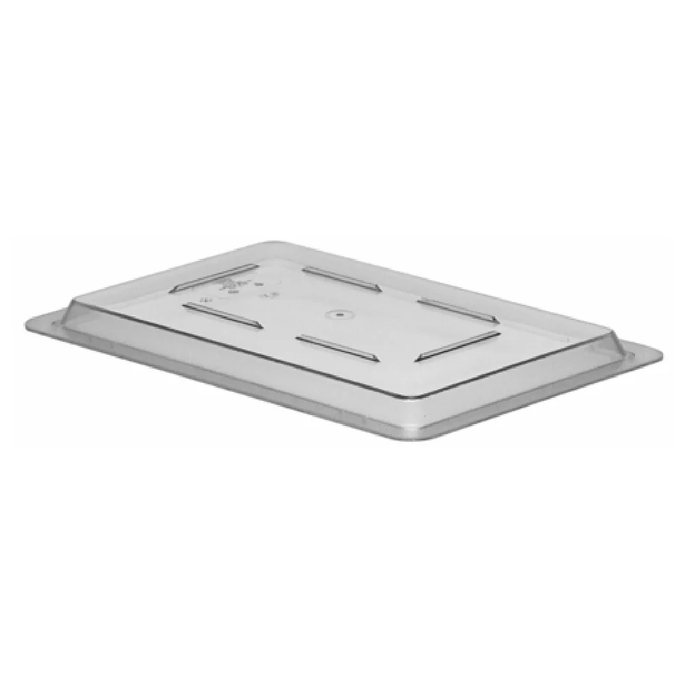 Cambro 1218CCW135 12 Inch Camwear Cover Flat Polycarbonate Clear Food Storage