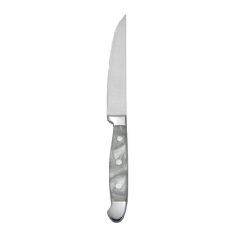 1880 Hospitality B907KSSA 9-1/4 Inch Steak Knife Stainless Steel Plastic Handle Crest