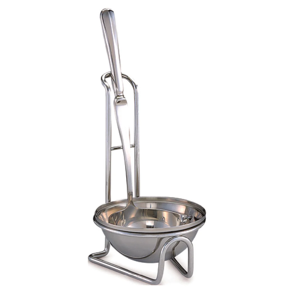 Steelite DW396LADREST 6.0 Inch Soup Ladle Rest Stainless Steel 2 Packs Steelite DW396LADREST 6.0 Inch Soup Ladle Rest Stainless Steel 2 Packs