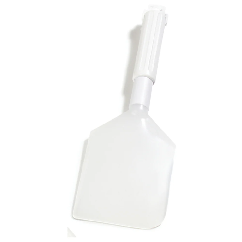 Carlisle 4035100 7-1/2 Inch Blade Spatula Plastic White Flexible with Dishwasher Safe