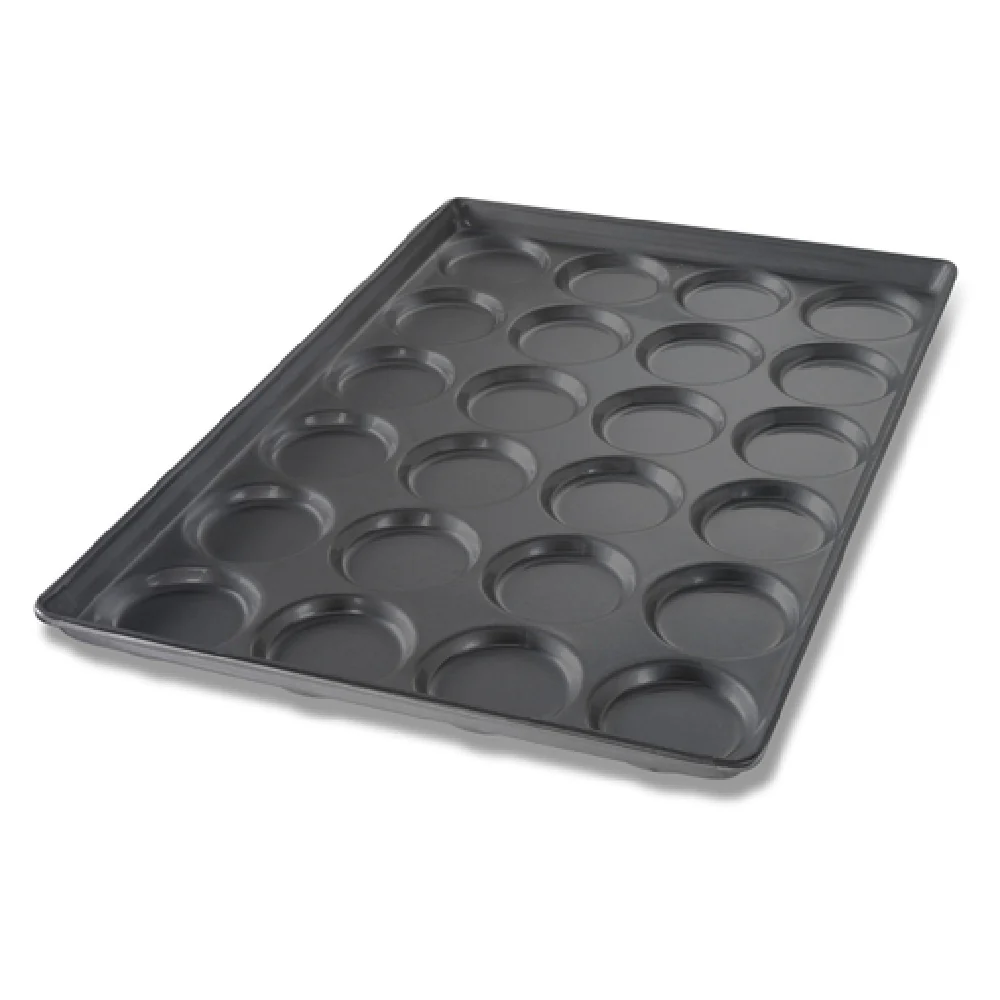 Chicago Metallic 52345 19-1/2 Inch Hamburger Bun Pan 26 Gauge Aluminized Steel Chicago Metallic 52345 19-1/2 Inch Hamburger Bun Pan 26 Gauge Aluminized Steel