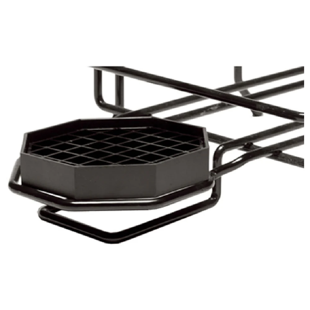 Service Ideas AWRDT 4 Inch Drip Tray for AWRS1BL and AWRT1BL Black Octagon Service Ideas AWRDT 4 Inch Drip Tray for AWRS1BL and AWRT1BL Black Octagon