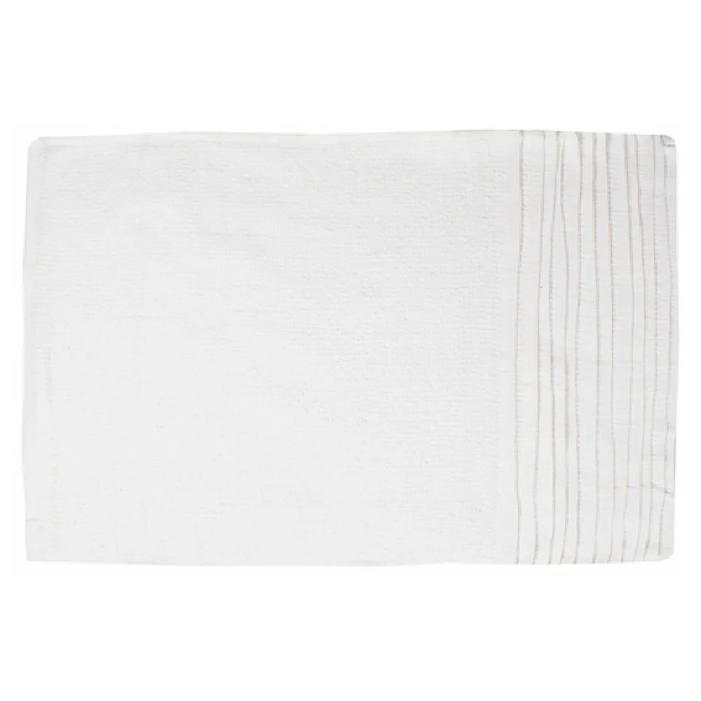 John Ritzenthaler Company BMR 16 Inch 28 Oz Bar Mop Towel Ribbed Cotton