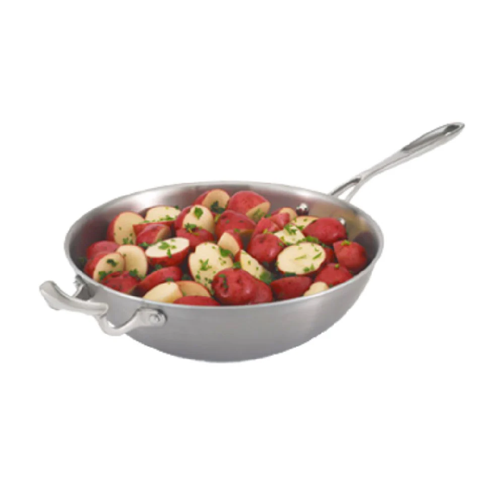 Vollrath 49418 11-7/8 Inch Miramar Display Cookware Stir Fry Pan 5-3/16 Quart with Aluminum Core Vollrath 49418 11-7/8 Inch Miramar Display Cookware Stir Fry Pan 5-3/16 Quart with Aluminum Core