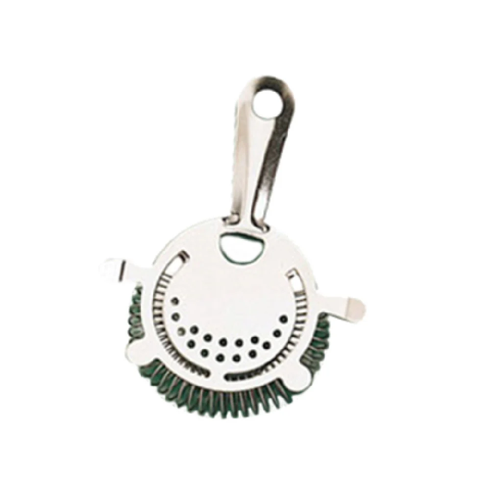 American Metalcraft S209 5-3/4 Inch Bar Strainer 4 Prong Stainless Steel with Filters