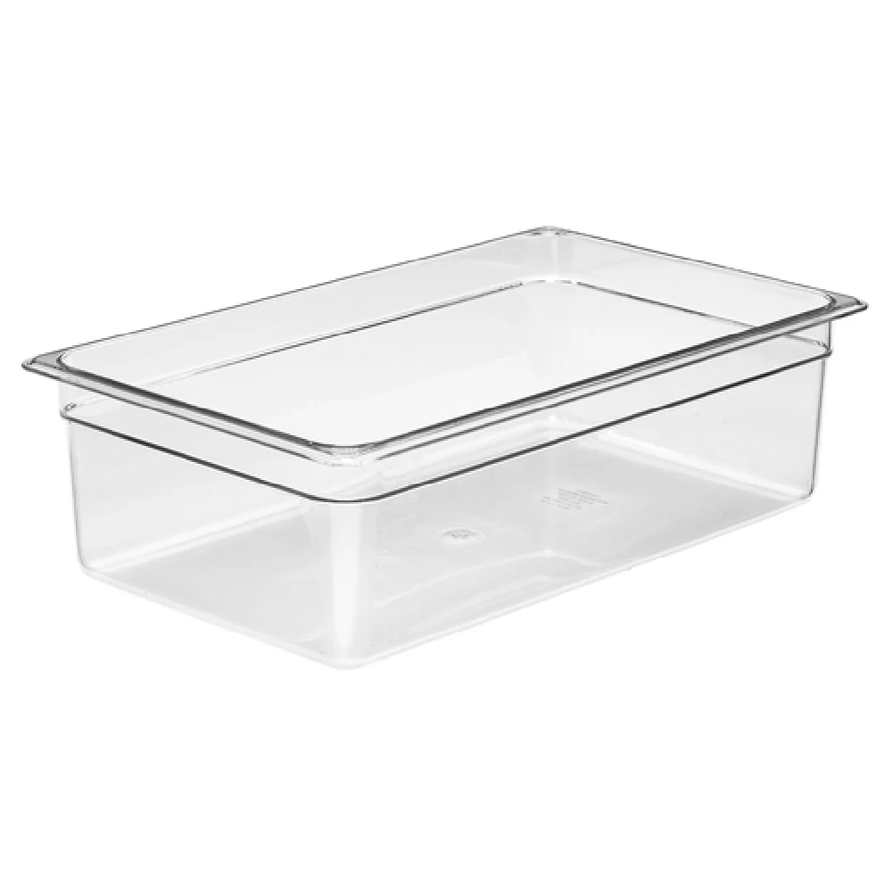 Cambro 16CW135 20.6 Quart Clear Food Pan Polycarbonate NSF Approved Cambro 16CW135 20.6 Quart Clear Food Pan Polycarbonate NSF Approved