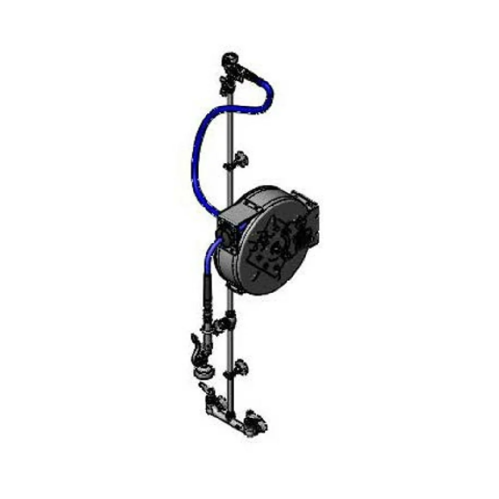 T&S Brass B-7122-C1MXS2E Hose Reel Assembly Enclosed 30' Stainless Steel Hose Reel T&S Brass B-7122-C1MXS2E Hose Reel Assembly Enclosed 30' Stainless Steel Hose Reel