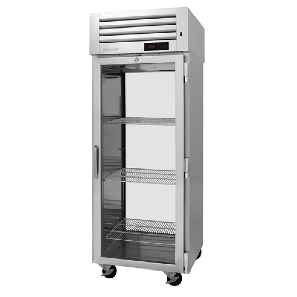 Turbo Air PRO-26H-G-PT Stainless Steel Heated Cabinet 28 cu. ft. Pass-thru