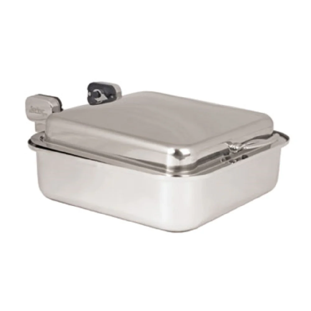 Spring USA 2374-6 15 Inch Convertible Induction Buffet Server 6 Quart Stainless Steel with Hinged Cover Spring USA 2374-6 15 Inch Convertible Induction Buffet Server 6 Quart Stainless Steel with Hinged Cover
