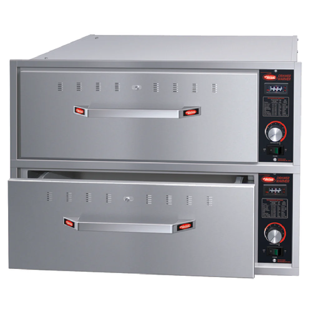 Hatco HDW-2BN_120/60/1 19 Inch Narrow Built-in Warming Drawer Two Drawers Stainless Steel Hatco HDW-2BN_120/60/1 19 Inch Narrow Built-in Warming Drawer Two Drawers Stainless Steel