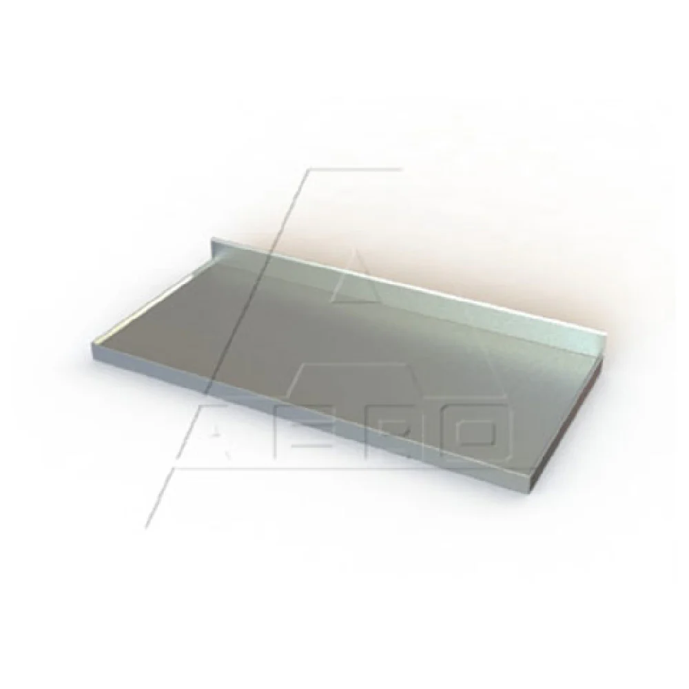 AERO Manufacturing 3TCBV-2460 60 Inch Countertop with 4 Inch Backsplash Stainless Steel AERO Manufacturing 3TCBV-2460 60 Inch Countertop with 4 Inch Backsplash Stainless Steel