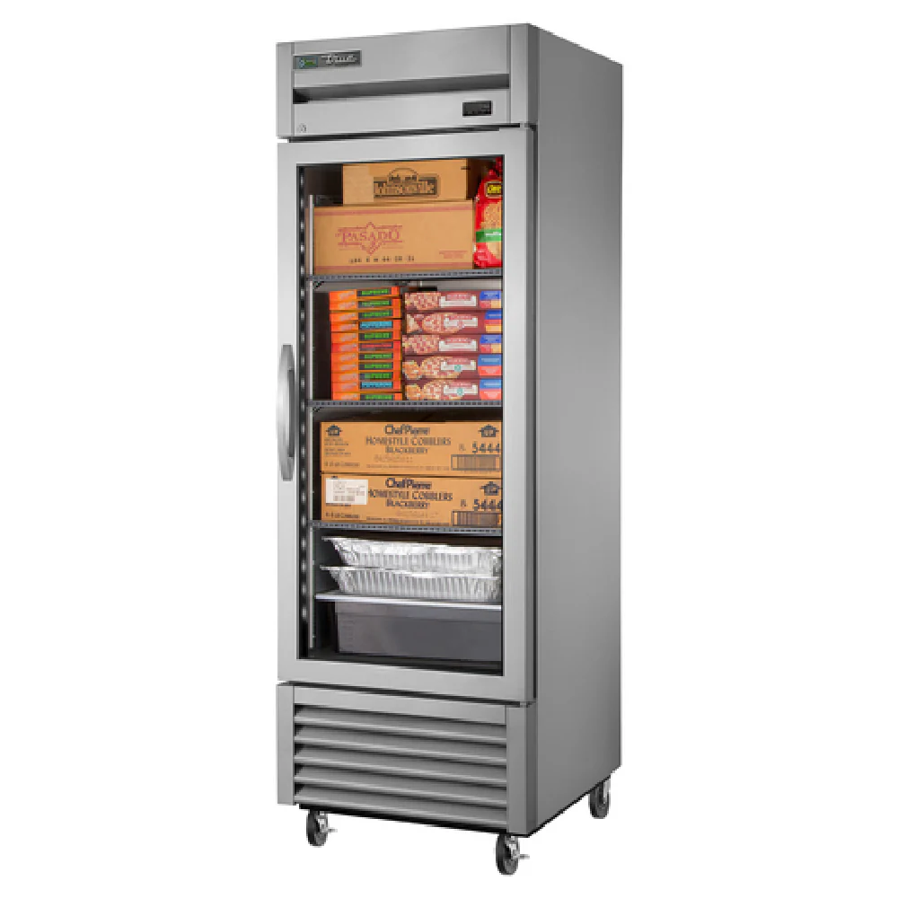True Refrigeration TS-23FG-HC~FGD01 27 Inch Freezer Reach-in One-section with Glass Door True Refrigeration TS-23FG-HC~FGD01 27 Inch Freezer Reach-in One-section with Glass Door