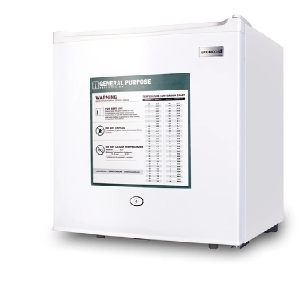 Summit FFAR23LGP 18.75 Inch Accucold Compact All-Refrigerator 1.7 Cu. Ft.