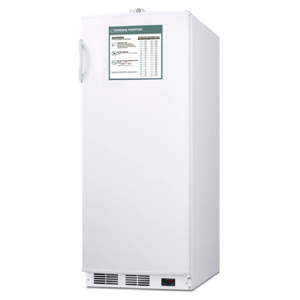 Summit FFAR10GP 23 Inch Freestanding Medical Refrigerator 10.1 Cu. Ft. with Adjustable Shelves