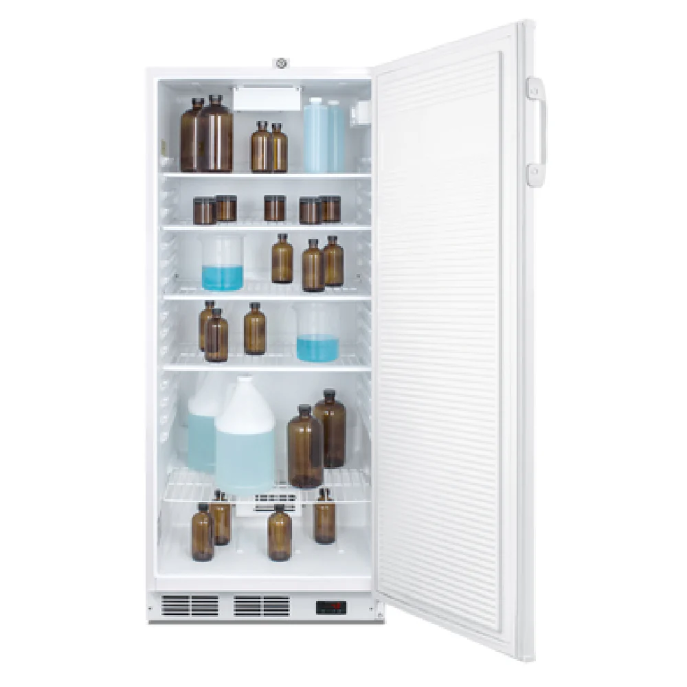 Summit FFAR10GP 23 Inch Freestanding Medical Refrigerator 10.1 Cu. Ft. with Adjustable Shelves Summit FFAR10GP 23 Inch Freestanding Medical Refrigerator 10.1 Cu. Ft. with Adjustable Shelves