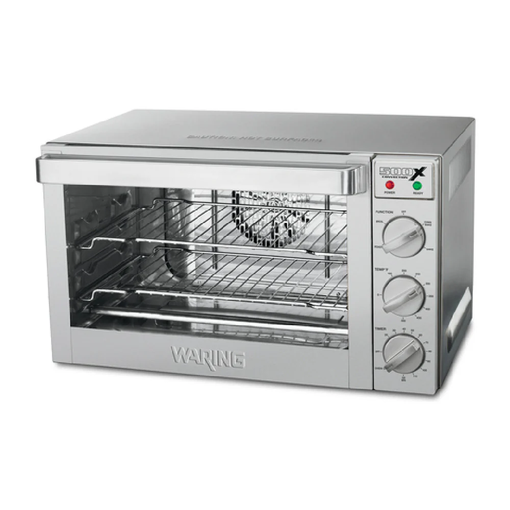 Waring WCO500XKSDI 23 Inch Electric Convection Oven Commercial Stainless Steel with 3 Racks