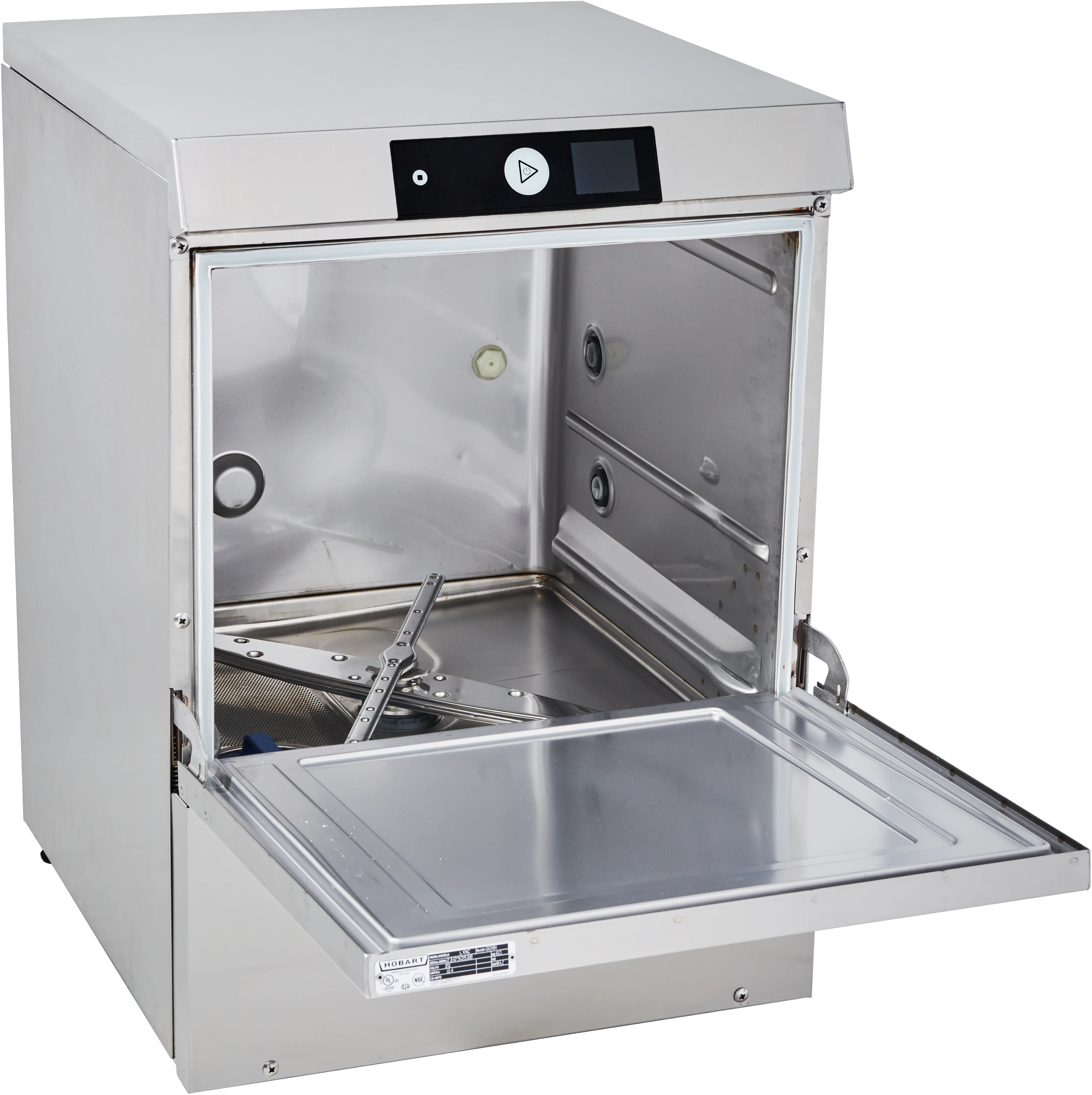 Hobart LXNR-2 23 Inch Stainless Steel Undercounter Dishwasher with High Temp Sanitizing Hobart LXNR-2 23 Inch Stainless Steel Undercounter Dishwasher with High Temp Sanitizing