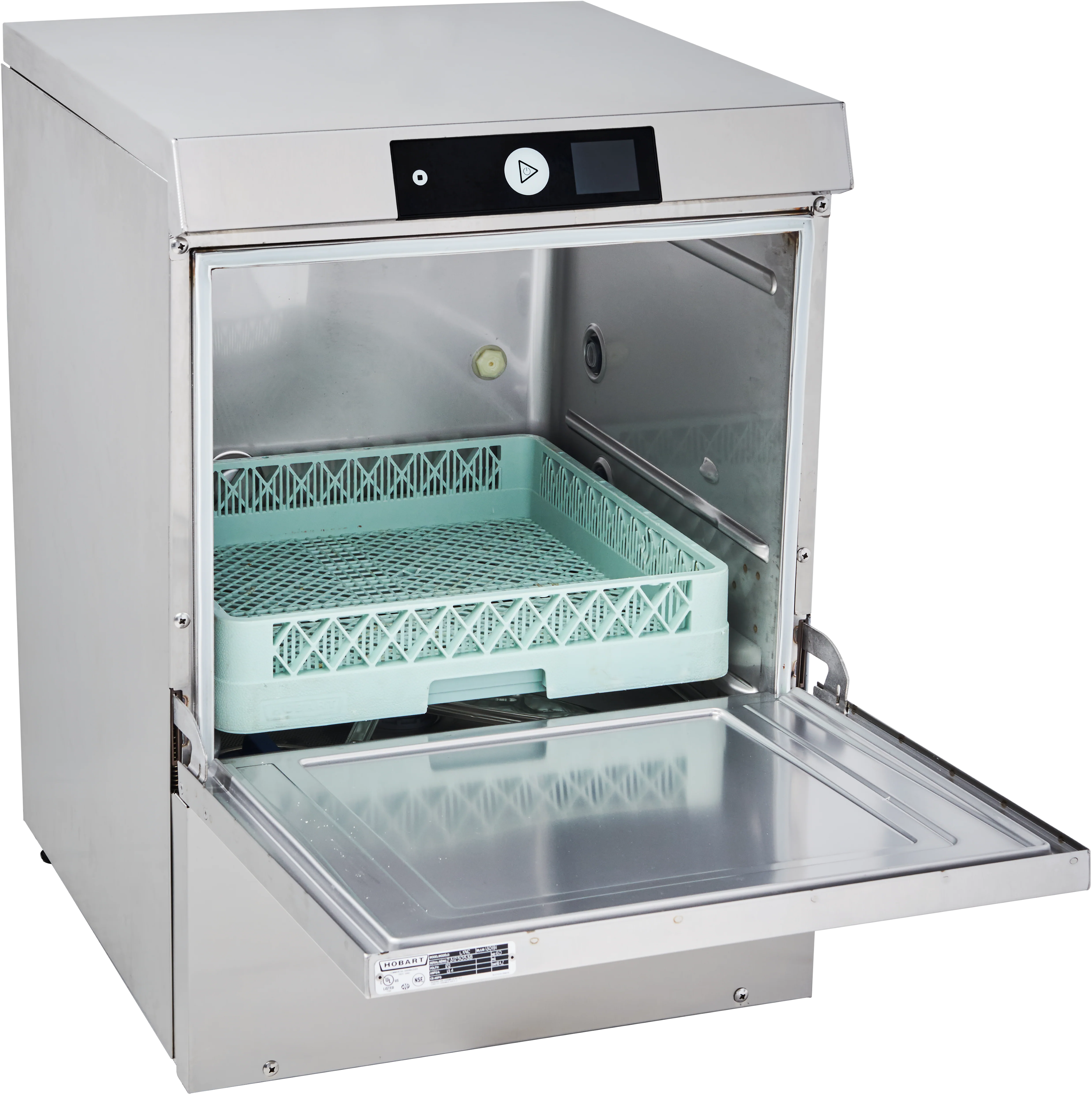 Hobart LXNR-2 23 Inch Stainless Steel Undercounter Dishwasher with High Temp Sanitizing Hobart LXNR-2 23 Inch Stainless Steel Undercounter Dishwasher with High Temp Sanitizing