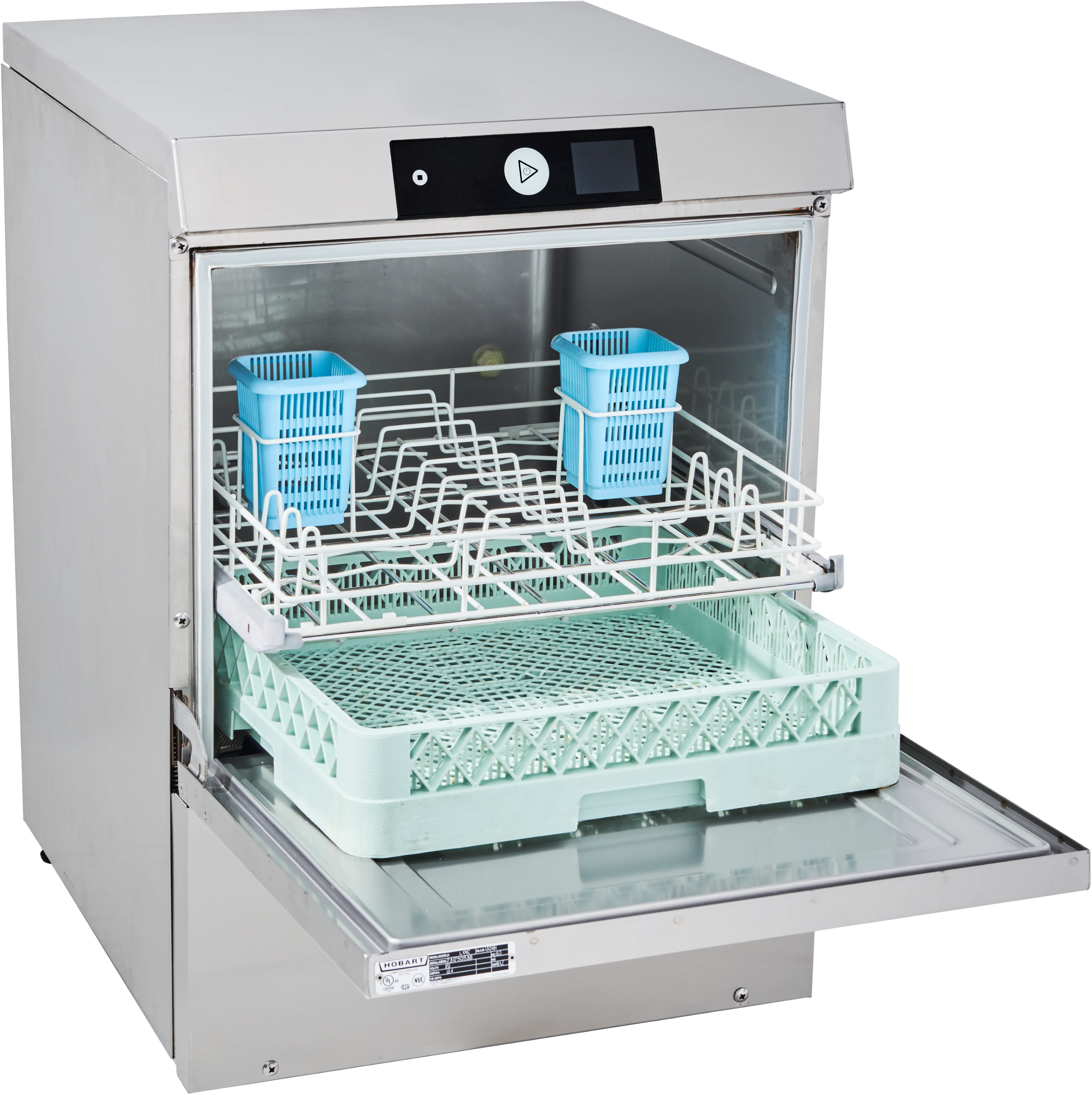 Hobart LXNR-2 23 Inch Stainless Steel Undercounter Dishwasher with High Temp Sanitizing Hobart LXNR-2 23 Inch Stainless Steel Undercounter Dishwasher with High Temp Sanitizing