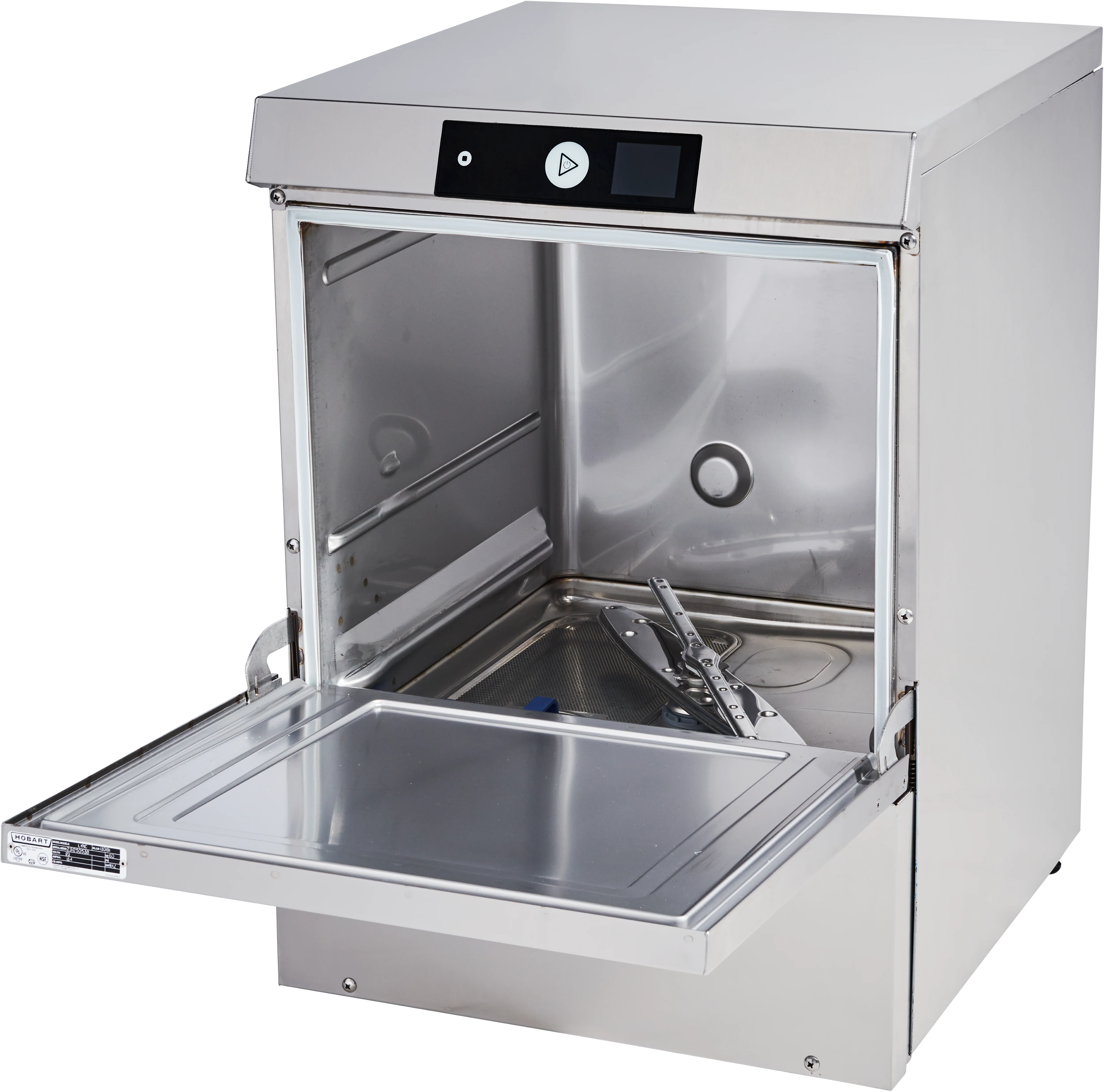 Hobart LXNR-2 23 Inch Stainless Steel Undercounter Dishwasher with High Temp Sanitizing Hobart LXNR-2 23 Inch Stainless Steel Undercounter Dishwasher with High Temp Sanitizing