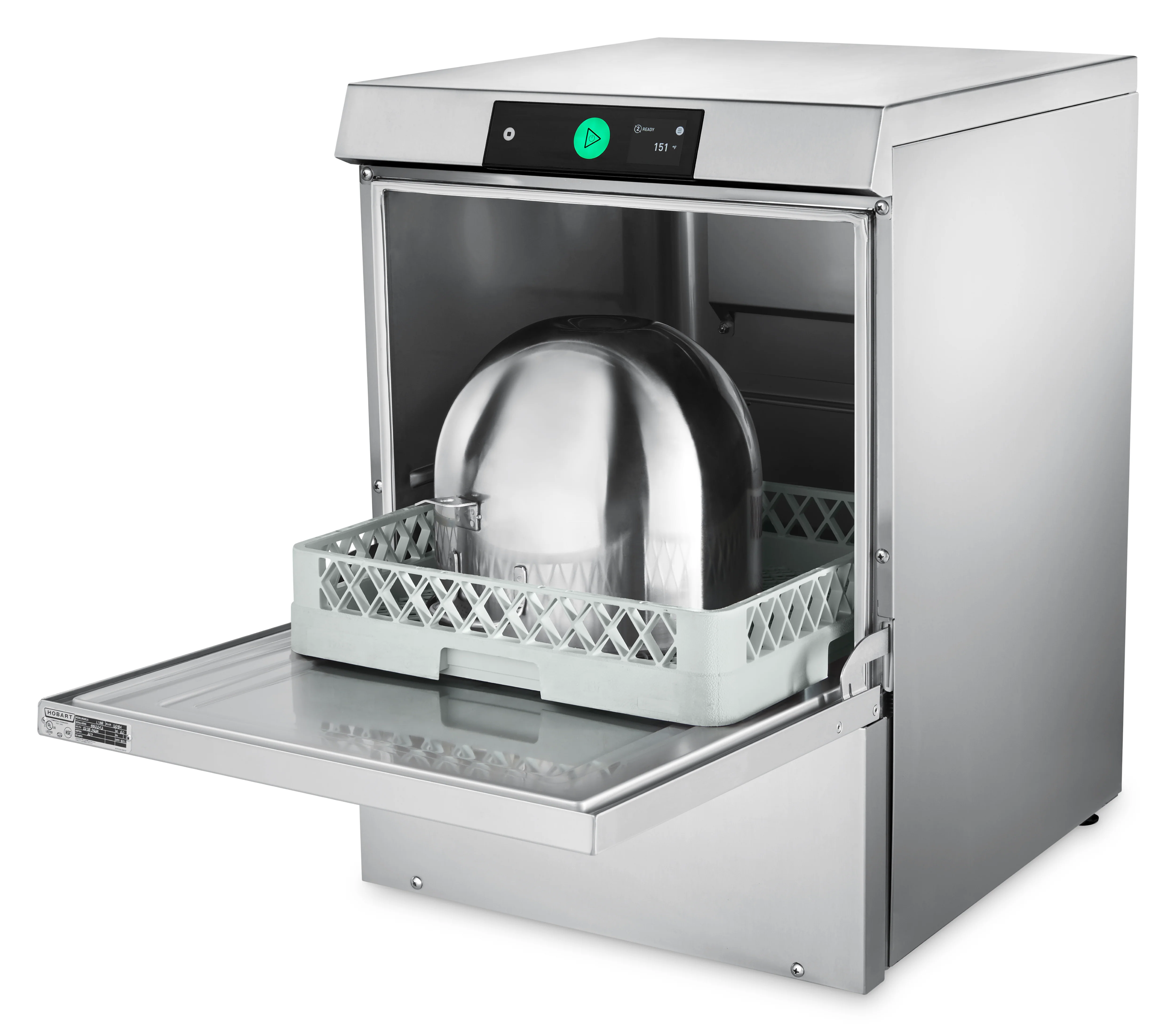 Hobart LXNR-2 23 Inch Stainless Steel Undercounter Dishwasher with High Temp Sanitizing Hobart LXNR-2 23 Inch Stainless Steel Undercounter Dishwasher with High Temp Sanitizing