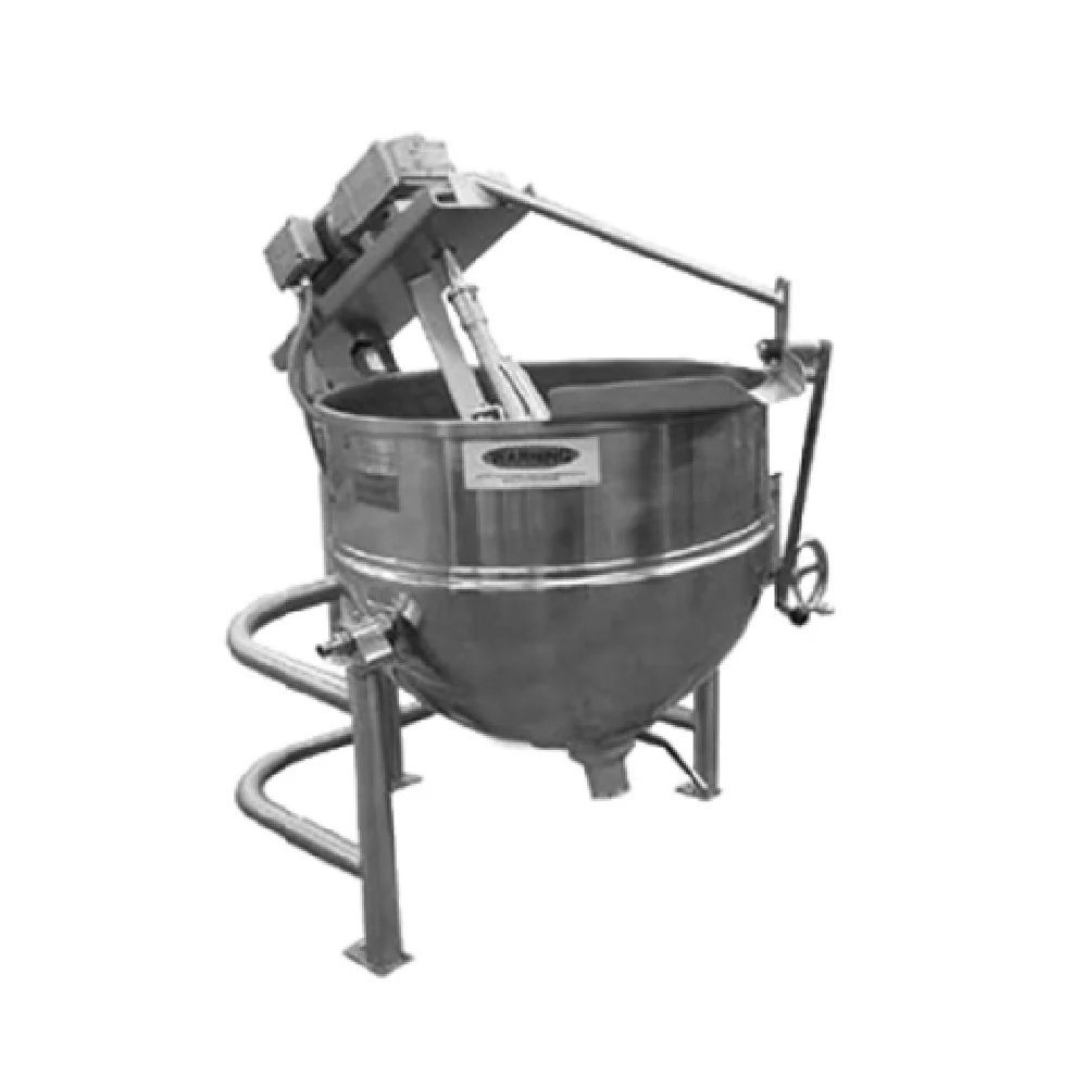 Groen DL-40 INA/2_208/60/3 41 Inch Kettle Mixer Direct Steam with 40 Gallon Capacity