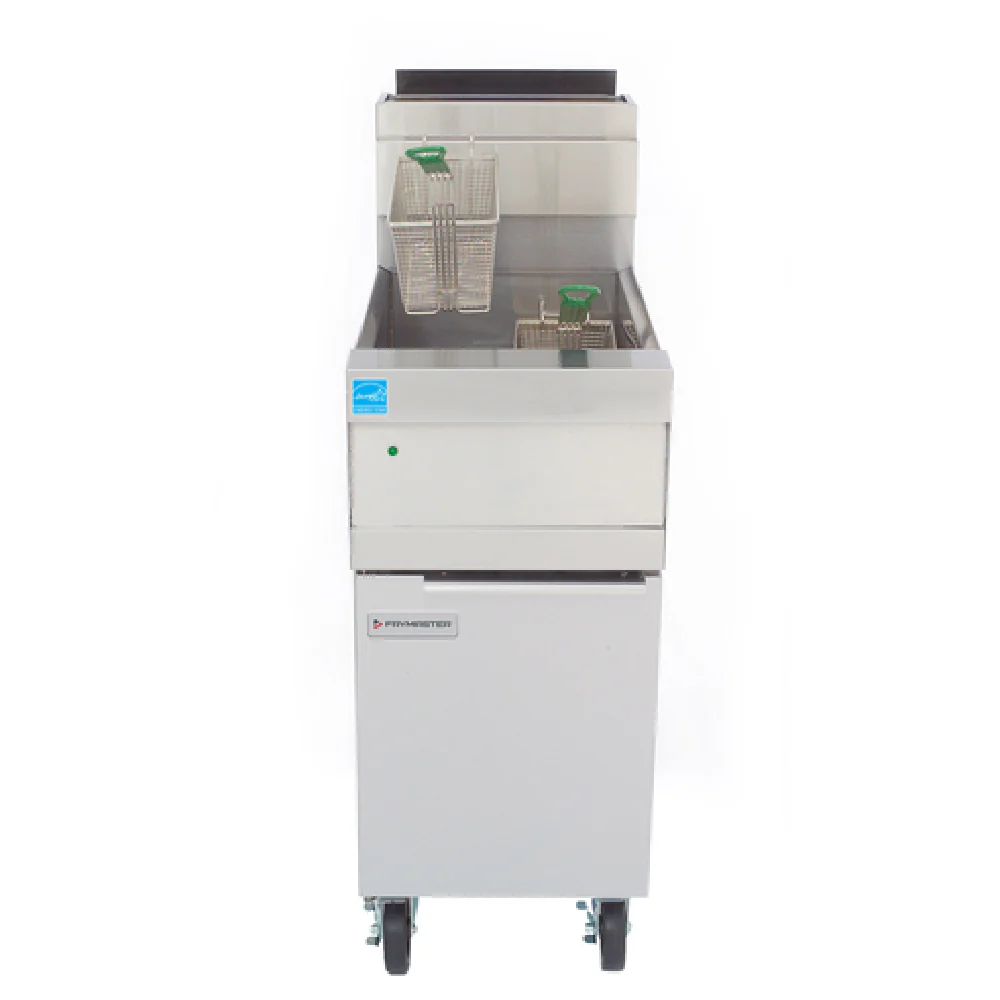 Frymaster HD150G_LP 15 Inch Deep Fryer Gas Floor Model 50 lb Capacity 100000 BTU with Twin Baskets Frymaster HD150G_LP 15 Inch Deep Fryer Gas Floor Model 50 lb Capacity 100000 BTU with Twin Baskets