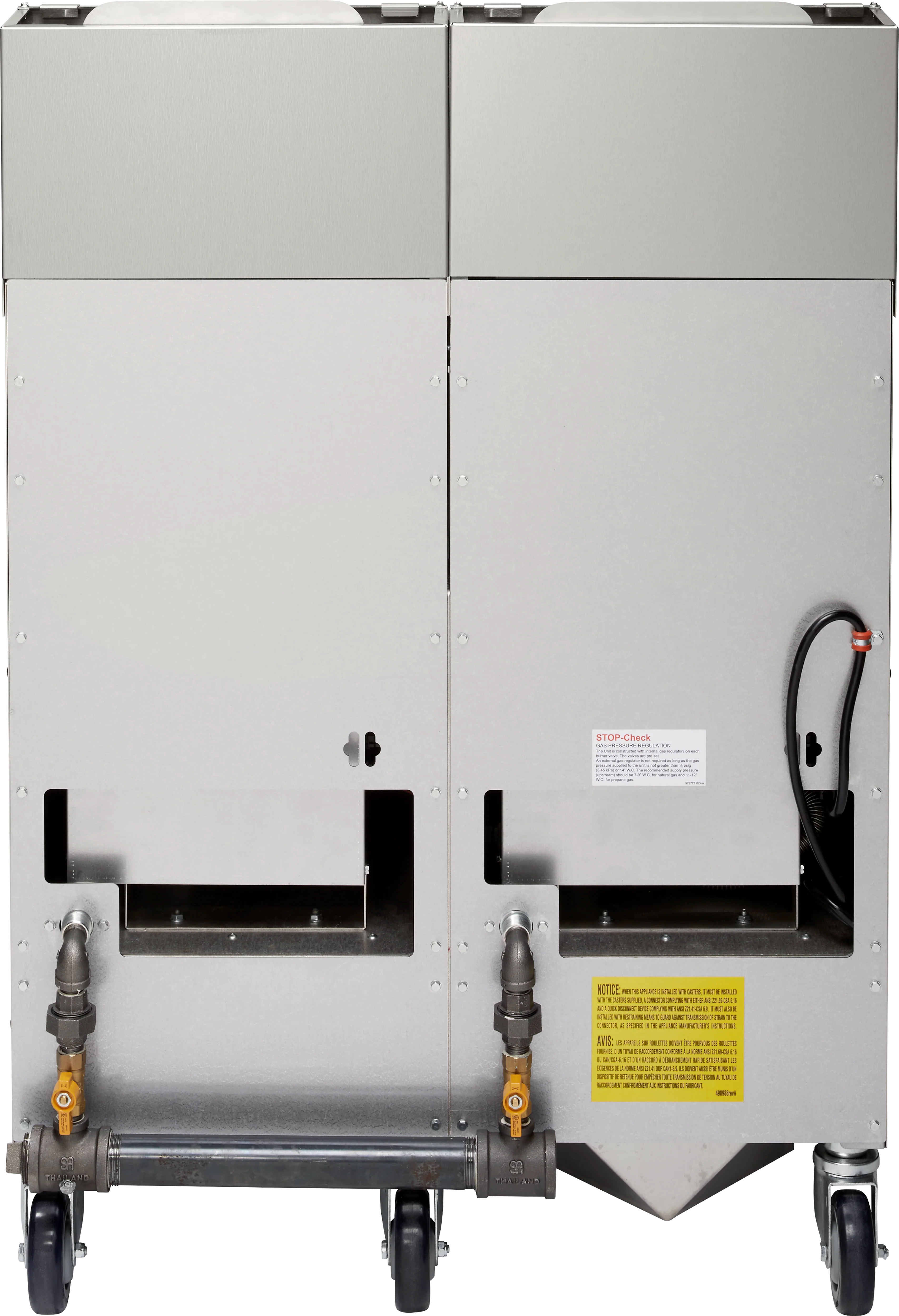 Vulcan 2VHG50CF_LP 31 Inch QuickFry Deep Fryer Gas Dual Vats 150000 BTU Vulcan 2VHG50CF_LP 31 Inch QuickFry Deep Fryer Gas Dual Vats 150000 BTU